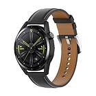 Inskal Universal smartwatch pu läderband m. Spänne 22mm