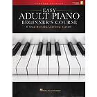 Easy Adult Piano Beginner's Course Updated Edition a Step-By-Step Learning System Book/Online Audio