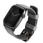 Uniq Apple Watch (42/44/SE/45/49mm) Linus Rem Silikon Grå