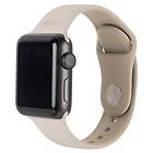Holdit Apple Watch (38/40/SE/41mm) Silicone Armband Light Beige