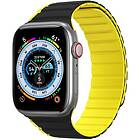 Dux Ducis Apple Watch (38/40/SE/41mm) LD-Series Magnetisk Silikonrem Gul