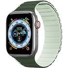 Dux Ducis Apple Watch (38/40/SE/41mm) LD-Series Magnetisk Silikonrem Grön