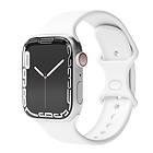 Vonmählen Apple Watch (42/44/SE/45/49MM) Loop Band Silikon Rem Vit