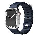 Vonmählen Apple Watch (38/40/SE/41MM) Ocean Band Silikon Rem Blå