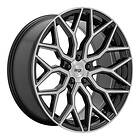 Niche M262 Mazzanti Gloss Black Brushed Face 10X22 5/112 ET35 CB66,5