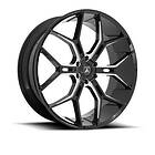 Asanti Black ABL-38 MONARCH TRUCK GLOSS BLACK MILLED 9,5X22 6/135 ET38 CB87,1