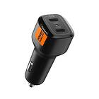 Spigen ArcStation PD 75W Car Charger med 1 x 45W USB-C & 1 x 30W USB-C