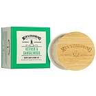 Scottish Fine Soaps The Soap Vetiver & Sandalwood Shave Soap & Bowl Set