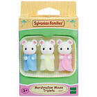 Sylvanian Families Marshmallow Mouse Triplets (5337)