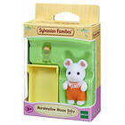 Sylvanian Families Marshmallow musunge med hatt och väska