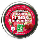 Aromandise Tabletter med. Jordgubb och ingefära Eco 45g