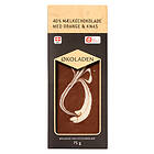 Økoladen Milk Chocolate apelsin/knäck EKO 40% 75g