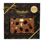 Elmelund Chocolatier mjölkchoklad med brända mandlar & tranbär Ø Limited Edition 80g