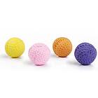 Beeztees KATTLEKSAK SKUMGUMMIBOLLAR 4-P