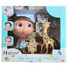 Hoogar Big Head Doll Play Set 19cm, Zootema