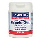 Lamberts Thiamin 100mg 90 Capsules