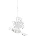 Cooee Design Paper Bird paper pendant 2-pack, natural