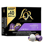 Nespresso L'OR Lungo Profondo till . 40 Capsules