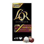 Nespresso L'OR Barista Selection till . 10 Capsules
