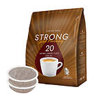 Senseo Kaffekapslen Strong (Stor Kopp) till . 20 pads