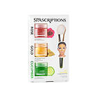 SPASCRIPTIONS Gel Face Mask Set 3 x 50ml