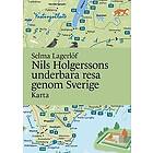 Nils Holgerssons underbara resa genom Sverige Karta Svenska Falsad