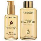 LANZA Keratin Healing Oil Hair Treatment Duo, 100+50ml
