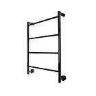 Krom LH Håndkletørker Prato Prato, svart PRATO50067EH-CN