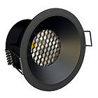 Designlight Downlight Refoundy 7W 516Lm 2700-3500K Eco Ip44 DOWNLIGHT REFOUNDY 516LM ECO IP44 SVART DR-273035B