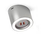 Beslag Design LED-spot Unika 2xUSB 24V 4,5W 2X USB 2700K rf-look 972787