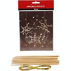 Creativ Company Materialset Kreativt Minikit Iskristall I Halm 3 St/1 Set miniki