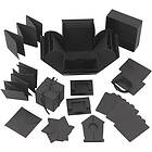 Creativ Company Presentask Exploding Box 1 st Box, svart, stl. 7x7x7,5+12x12x12 cm, st. 25378