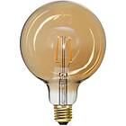 Star Trading LED-lampa E27 G125 Plain Amber Varmvit 355-52-1