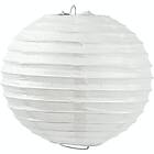 Creativ Company Papperslampa Rund 1 St Papperslampa, vit, Rund, Dia. 35 cm, st. 500281