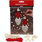 Creativ Company Materialset Kreativt Minikit Makramé Nisse 2 St/1 Set minikit, makramé nisse, H: 14 cm, st./ 1 set 977410