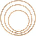 Creativ Company Bamburing 3 st/ 1 Set Bamburing, Dia. 15,3+20,3+25,5 cm, st./ set 50238