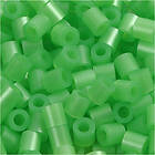 Creativ Company Rörpärlor Stl 5x5 mm Hålstl 2.5 Medium Rörpärlor, grön pärlemor 