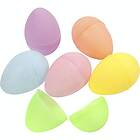 Creativ Company Plastägg Pastellfärger 12 st/1 Förp Ägg, pastellfärger, H: 6 cm,
