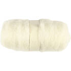 Creativ Company Kardad Ull 100g/1 Bunt ull, vit, g/ 1 bunt 451010
