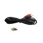Cables Direct Gold 3.5mm - 2RCA 2m