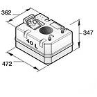 Fuel Vetus Ftank/b 40l Tank Vit