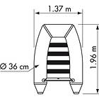 Plastimo Raid Ii P200sh Inflatable Boat Grå 1 Place