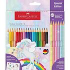 Faber-Castell Akvarellfärgpenna Grip Unicorn, 18+6