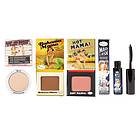 theBalm Travel Set With Cosmetics Bag 4 st.