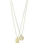 Pilgrim 62233-2001 BRENDA Pendant Necklace 2-In-1 Set