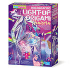 Origami Holographic Light Up Unicorn, Enhörningspyssel Kalikå