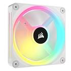 Corsair QX RGB Series iCUE Link QX120 RGB 120mm Magnetic Dome RGB Fan Expansion Kit White