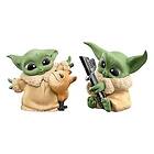 Hasbro Star Wars Bounty Collection Figure 2-Pack Grogu Loth-Cat Cuddles & Darksaber Discovery 6 cm