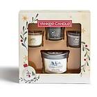 Yankee Candle 1 Small Jar 3 Filled Votive Gift Set