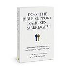 Does the Bible Support Same-Sex Marriage?